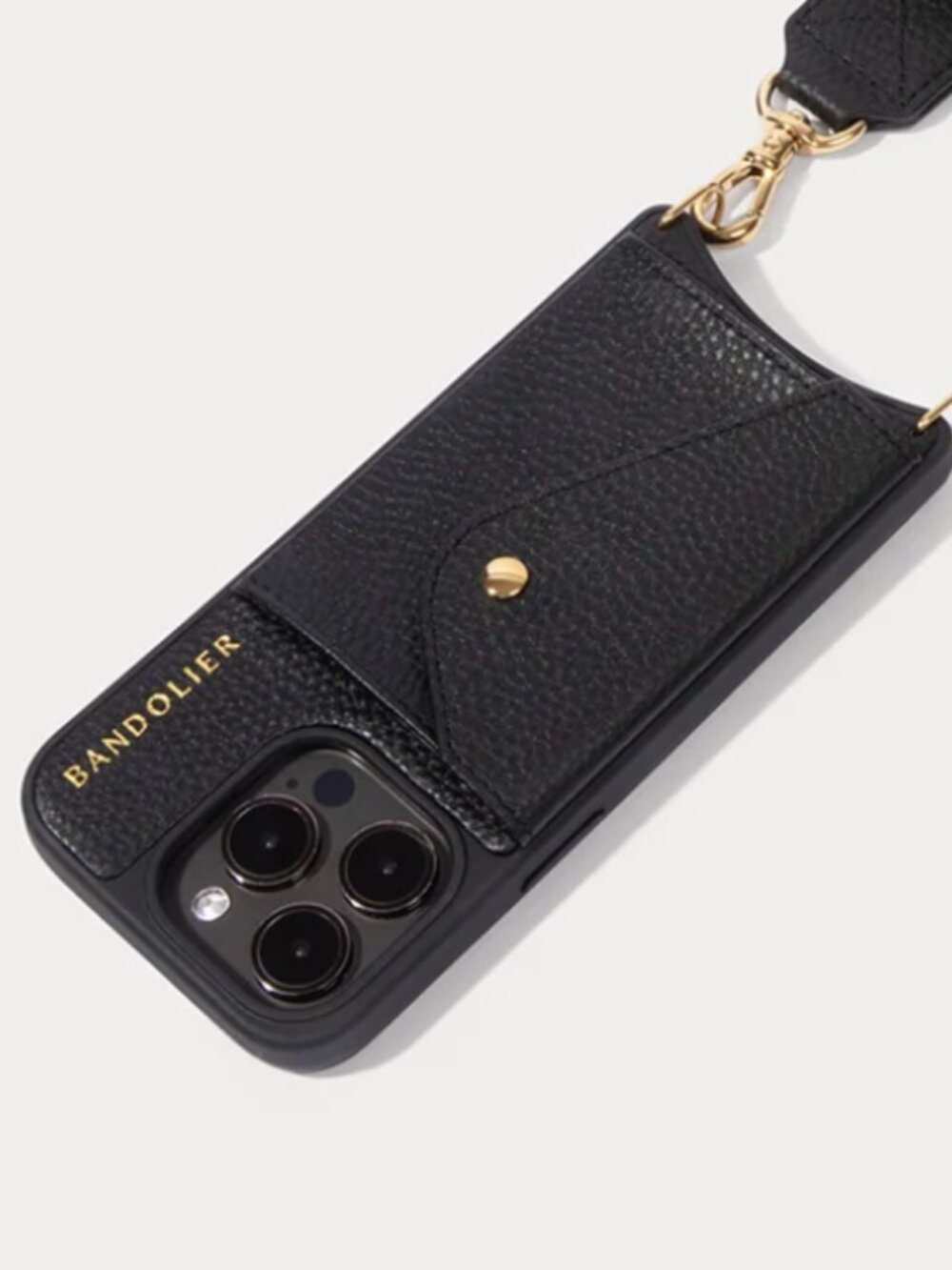 Bandolier - Kimberly 14 iPhone Pro Max - Phone/Pouch/Airpods - Black Pebble - Picture 7 of 7